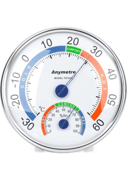 Nem Ölçer ve Anymetre Comfortable Meter Termometre Sağlıklı Yaşam Asılabilir Termometre 3 In 1 Pro