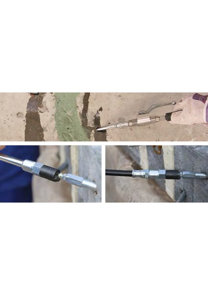Paker Epoksi Poliüretan Enjeksiyon Yalıtım Reçine Dübeli 13 x 100 mm (Ø13, Uzunluk 10 Cm) 50 Adet
