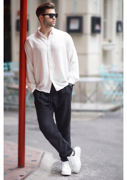 Camel Uzun Kollu Oversize Erkek Gömlek 6735 fiyatları