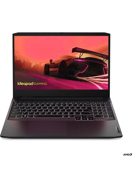Ideapad Gaming3 Amd Ryzen 5-5500H 16GB 512GB SSD RTX2050 Dos 15.6" IPS Fhd Gaming Laptop 82K2029YTX