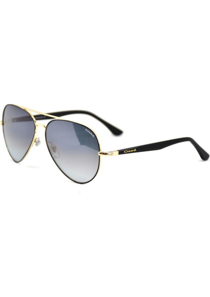 OS3419 01 Unisex Güneş Gözlüğü Metal Siyah Çerçeve Mavi Cam Damla Model modelleri
