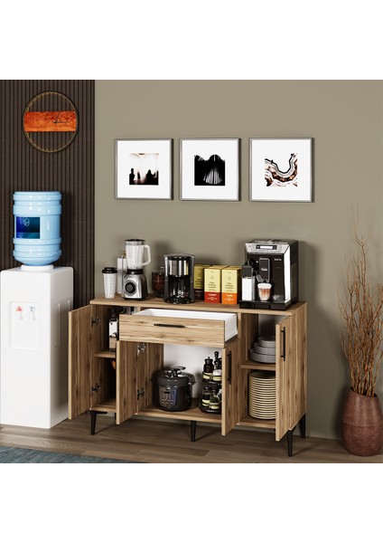 Violet Çekmeceli Dolap, Çok Amaçlı Dolap, Mutfak Dolabı, Konsol, Kahve Köşesi VLT04