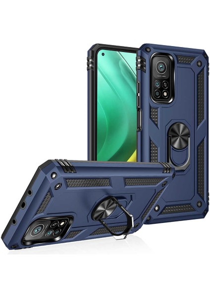 Xiaomi Mi 10T 5g Kılıf Zore Vega KAPAK-MAVI-8682314088039-OTNV50680 fiyatları