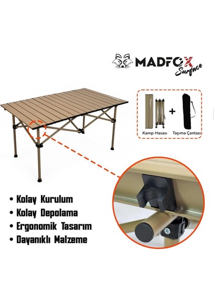 Surface Katlanır Kamp Masası Çantalı fırsatları
