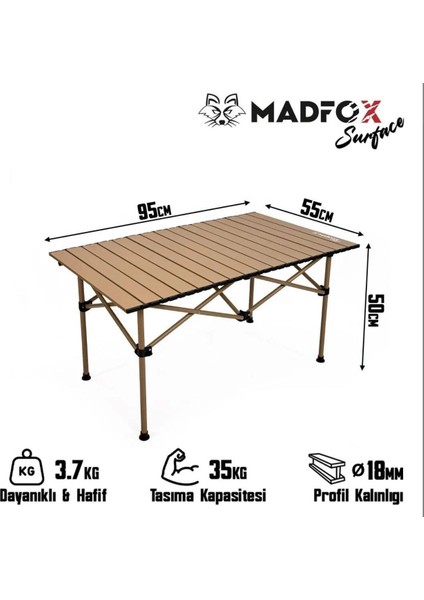 Surface Katlanır Kamp Masası Çantalı indirimleri