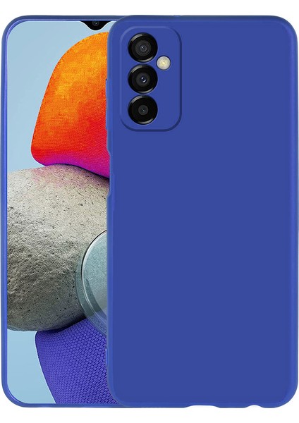 Galaxy M23 Kılıf Zore Premier Silikon Kapak-Saks MAVI-8680436655689-OTNV84413