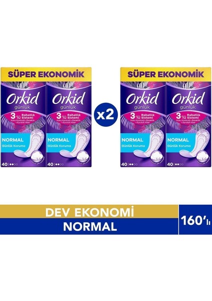 Günlük Ped Normal 80 Ped