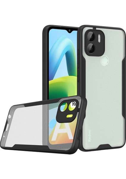 Xiaomi Redmi A1 Kılıf Zore Parfe KAPAK-SIYAH-8680436670200-OTNV85393