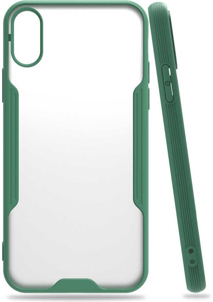 Apple iPhone x Uyumlu Zore Parfe KAPAK-LACIVERT-8682314067638-TA45603-OTNV