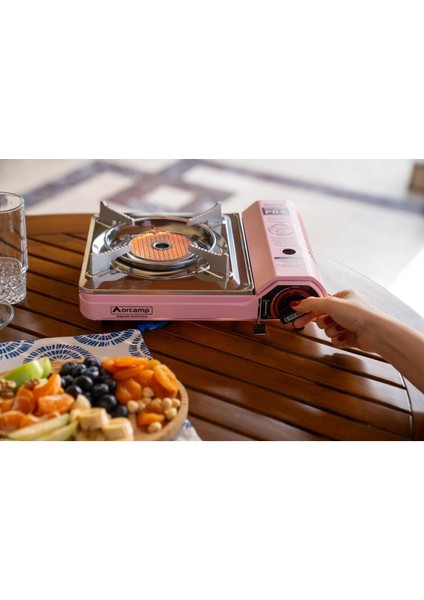 Seramik Pro Portatif Ocak Pembe modelleri