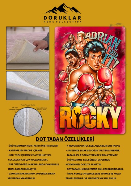 Kaymaz Taban Makinada Yıkanabilir Dijital Baskı Modern Desenli Çocuk Genç Odası Halısı Dot Taban Halı WLD24 fiyatları