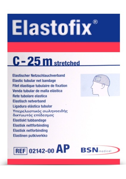 Elastofix 25M Bsn File Bandaj Beden C Kafa