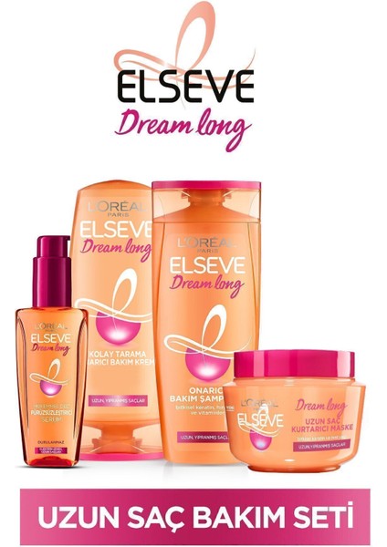 Dream Long Şampuan - Saç Kremi - Serum - Maske