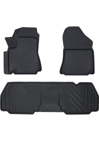 Natur Forcer Citroen Berlingo 2008-2018 Panelvan 4d Havuzlu Paspas Takımı