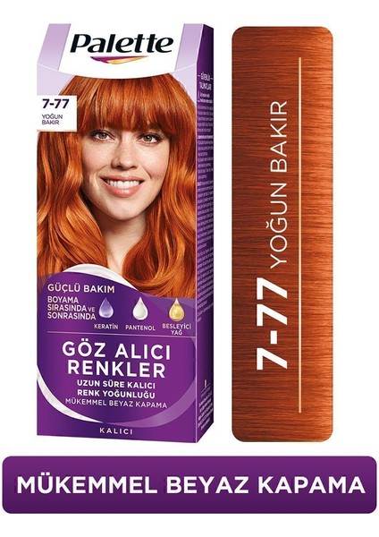 Göz Alıcı Renkler 7-77 Yoğun Bakır Saç Boyası