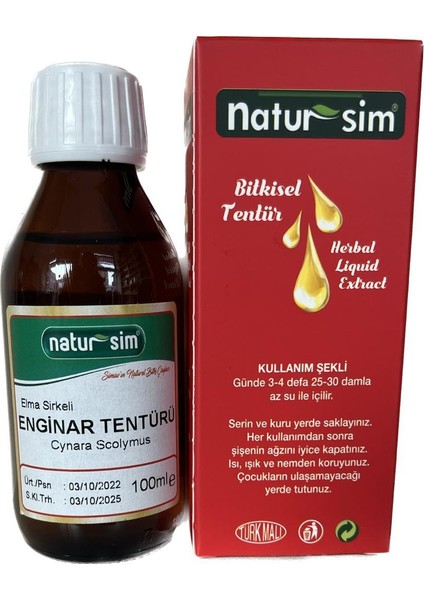 Enginar Tentürü/ekstrak 100ML