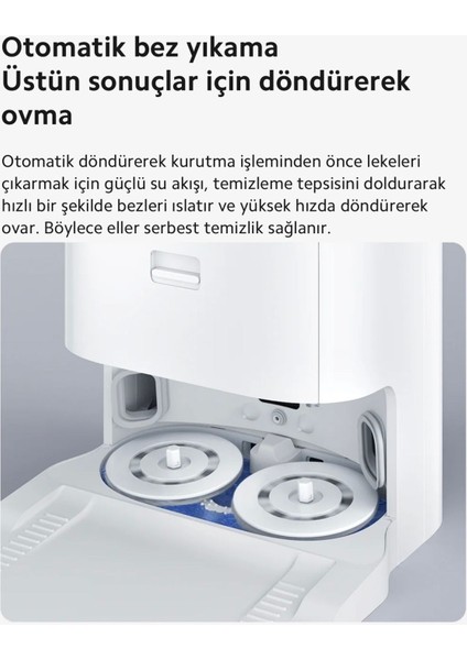 Robot Vacuum X10 Plus - 4000 Pa Güçlü Emiş, Otomatik Çöp Boşaltma ve Su Haznesi ile Derin Temizlik modelleri