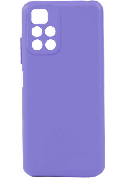 Xiaomi Redmi 10 2022 Kılıf Zore Biye SILIKON-LILA-8680436443101-OTNV83019