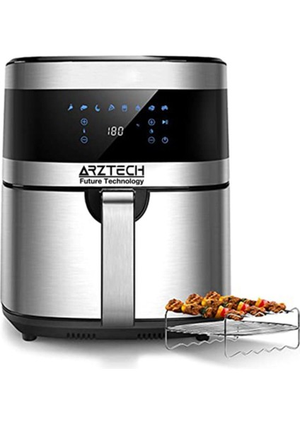 Airfryer 6.5 Lt XXL Kapasite Yağsız Pişirme Çıkarılabilir Yapışmaz Hazne ve Dokunmatik Isı Kontrolü fiyatları
