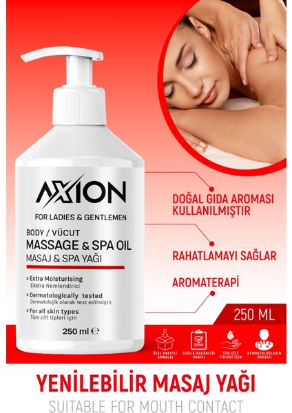 Masaj ve Spa Yağı (Yenilebilir ) Orman Meyveli 250 ml