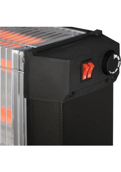 Siyah 2200 W Şömine Tipi Quartz Isıtıcı (LUX.3100QR40STR14) fırsatları