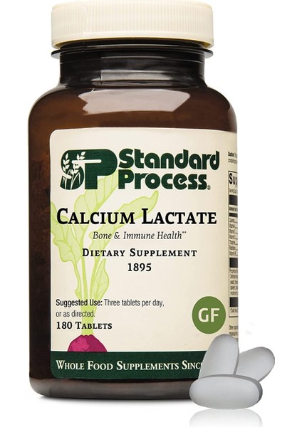 Calcium Lactate 180 Tablets