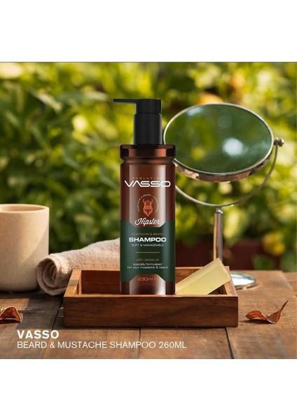 Men Hipster Viking Sakal Ve Bıyık Kepeğini Önleyen Şampuan 260 ml modelleri