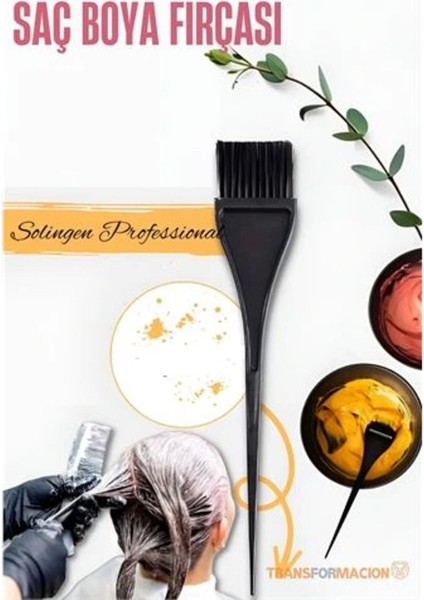 Dar Uçlu Saç Boya Fırçası Balyaj Fırçası Solingen Professional