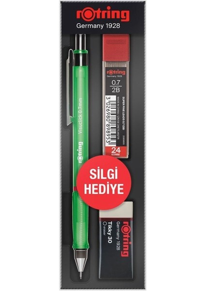 Visuclick Versatil Kalem Okul Seti Yeşil 0.7 mm RO-VK07