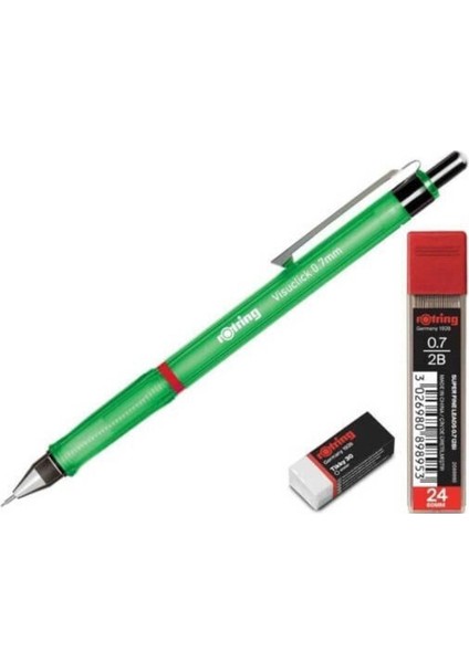 Visuclick Versatil Kalem Okul Seti Yeşil 0.7 mm RO-VK07 fiyatları