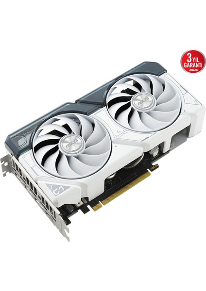 DUAL-RTX4060-O8G-WHITE RTX4060 8gb GDDR6X 128BIT 3xdp/1xhdmı