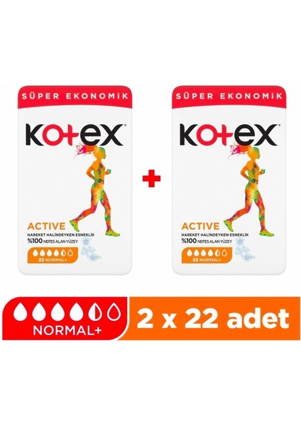 Active Ped 22'li Normal - 2'li Paket fiyatları