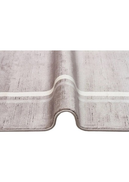 Lugano Lug 07 Bej Grey Krem Art Deco Modern Bordürlü Sık Dokuma Salon Halısı