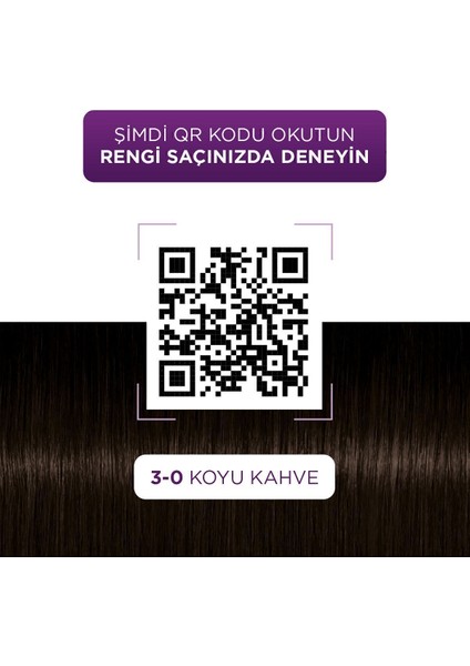 Göz Alıcı Renkler 3 0 Koyu Kahve Saç Boyası modelleri