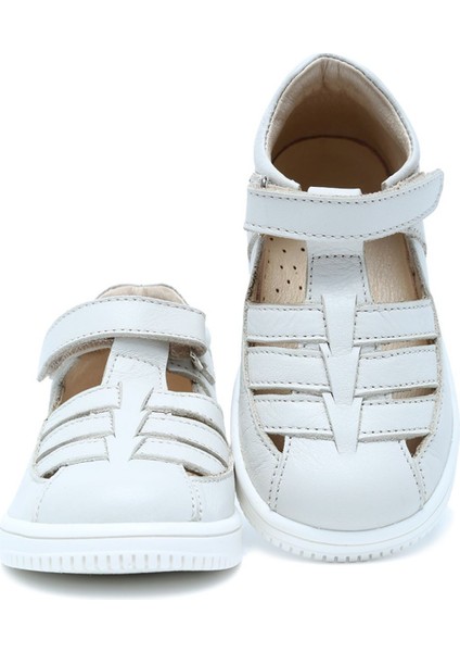 Kifidis S24v019 Kifidis-Kids Çocuk Deri Ayakkabı 20-24 Krem Nappa Deri fiyatları