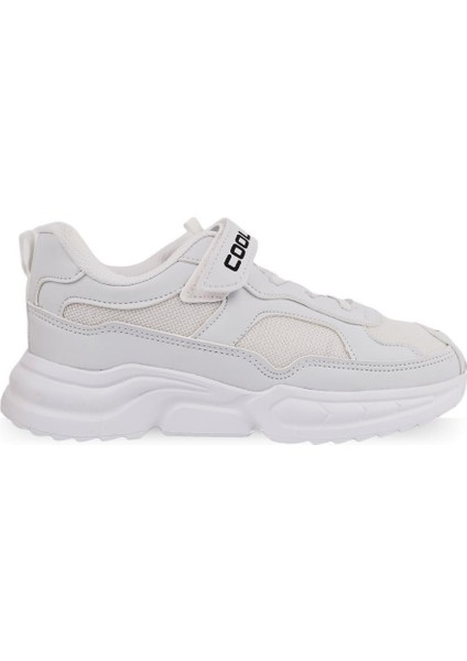 Garantili Ortopedik Sneaker Çocuk Spor Ayakkabı Unisex 31-32-33-34-35-36 Numara Beyaz
