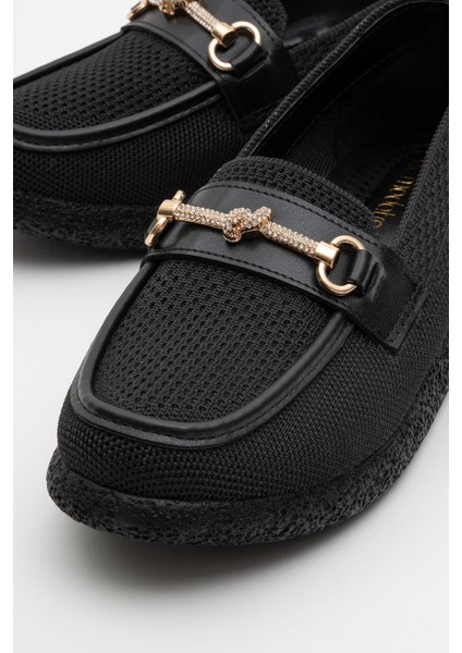 Kadın Tokalı Günlük Ayakkabı Siyah modelleri