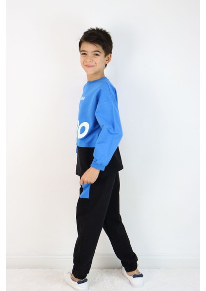 Erkek Çocuk Hero Baskılı Örme Basic Eşofman Takımı indirimleri