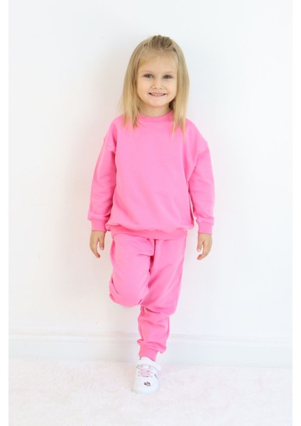 Kız Çocuk Iki Iplik Basic Eşofman Takımı fırsatları