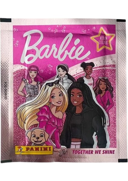 Panini Barbie Koleksiyon 25 Paket (125 Stickers) Çıkartma