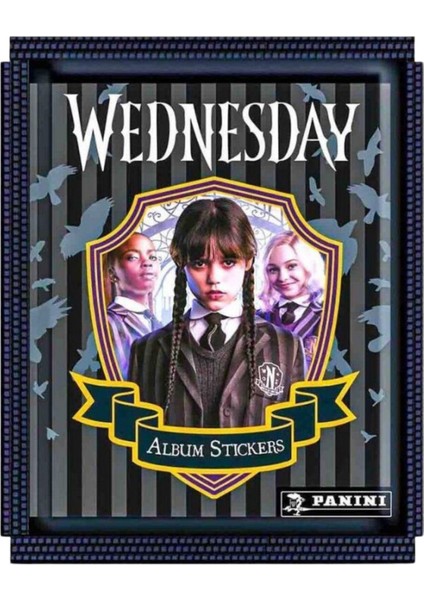 Panini Wednesday Koleksiyon 1 Paket (5 Stickers) Çıkartma