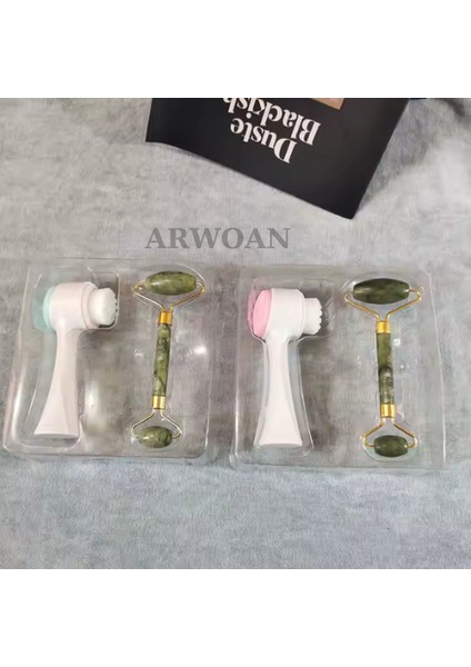 Çift Etkili Yüz Temizleme Fırçası ve Saç Bandı Seti