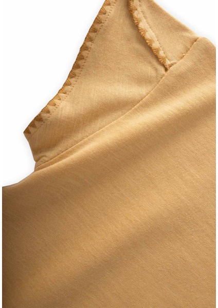 Kroşeta Detaylı Müslin Şalvarlı Takım 2-10 Yaş Sundres