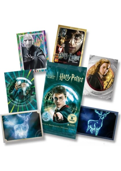 Panini Harry Potter Magical Inspiration Trading Cards 6lı x 20 Paket modelleri