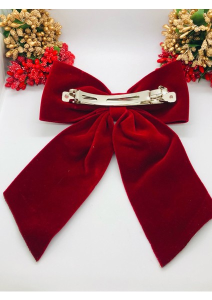 Kadife Fiyonk Toka Abiye - Özel Gün - Davet fırsatları