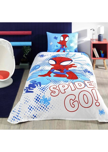 Yeni Sezon Lisanslı Spıdey And Frıends Tek Kişilik Pike Takımı
