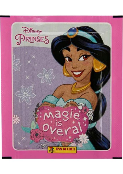 Panini Disney Prinses Koleksiyon 10 Paket (50 Stickers) Çıkartma