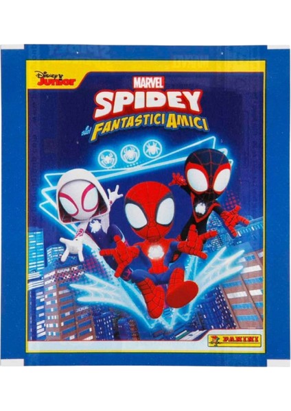 Panini Spidey Koleksiyon 15 Paket (75 Stickers) Çıkartma