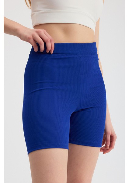 2190 Fitilli Kısa Tayt Saks fırsatları