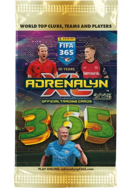 Panini Fifa 365 Adrenalyn 2025 Trading Card 5li